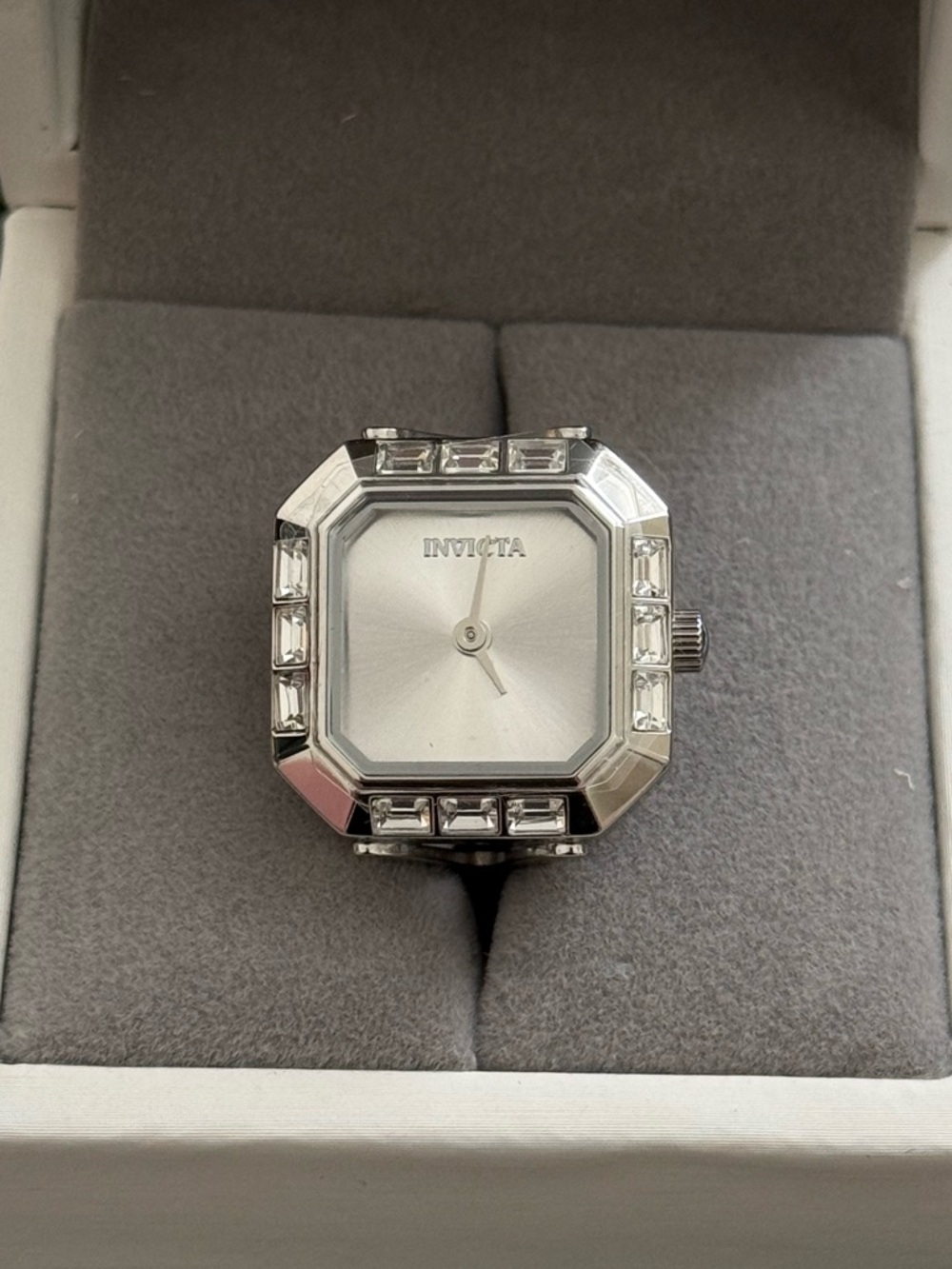 NWT Invicta Mini Angel Lady Model 49580 - Ladies Ring-Watch Quartz Adjustable - Picture 2 of 8